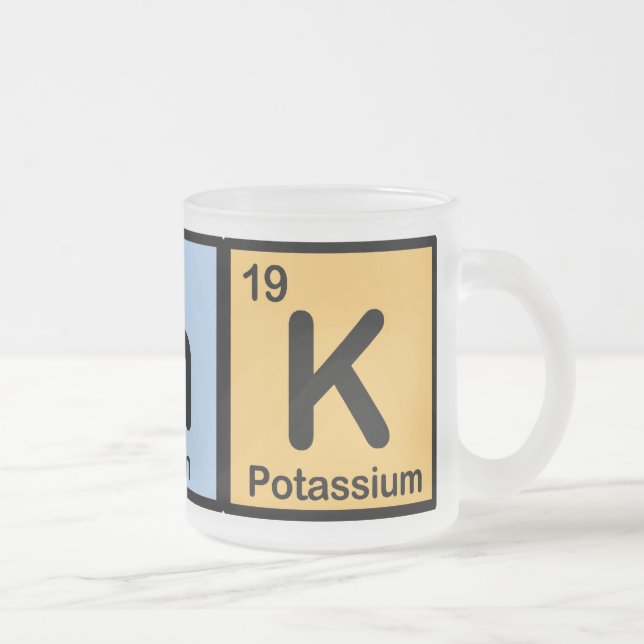 Think made of Elements Frosted Glass Coffee Mug (Right)