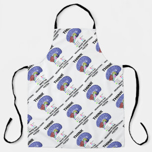Think Make The Neuronal Connections Happen Brain Apron