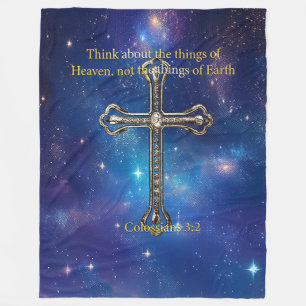 Think of Heaven Fleece Blanket
