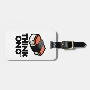 Think Ono #1 Hormel Spam Musubi Snack Luggage Tag