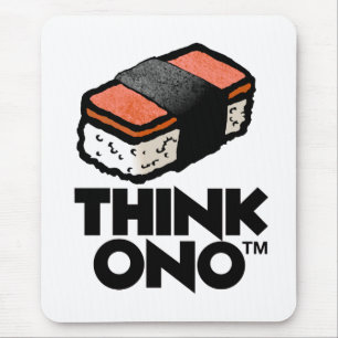 Think Ono Spam Musubi Mouse Mat