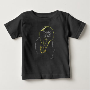 Think out of box motivational t-shirts for baby