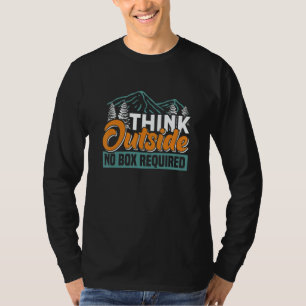 Think Outside No Box Required T-Shirt