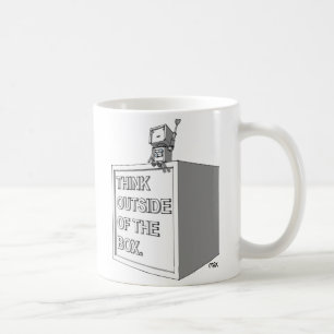 THINK OUTSIDE OF THE BOX MUG 3