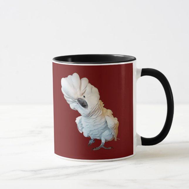Think outside of the cage Onni the cockatoo Mug (Right)