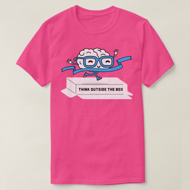 Think Outside The Box 1 T-Shirt (Design Front)
