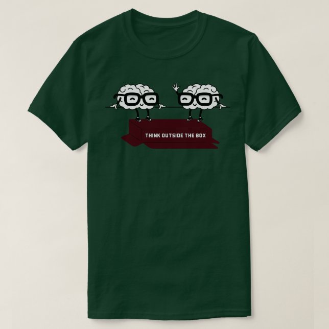 Think Outside The Box 5 T-Shirt (Design Front)