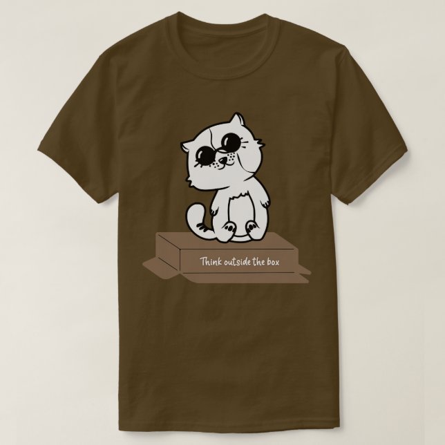 Think Outside The Box 6 T-Shirt (Design Front)