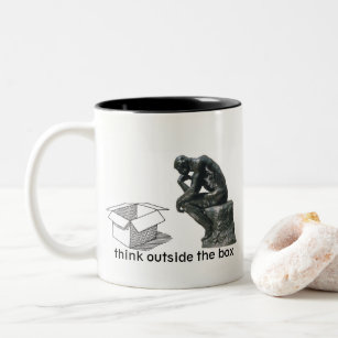 Think Outside The Box - A MisterP Mug