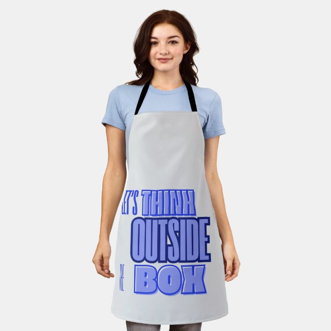 Think Outside the Box Apron (Worn)
