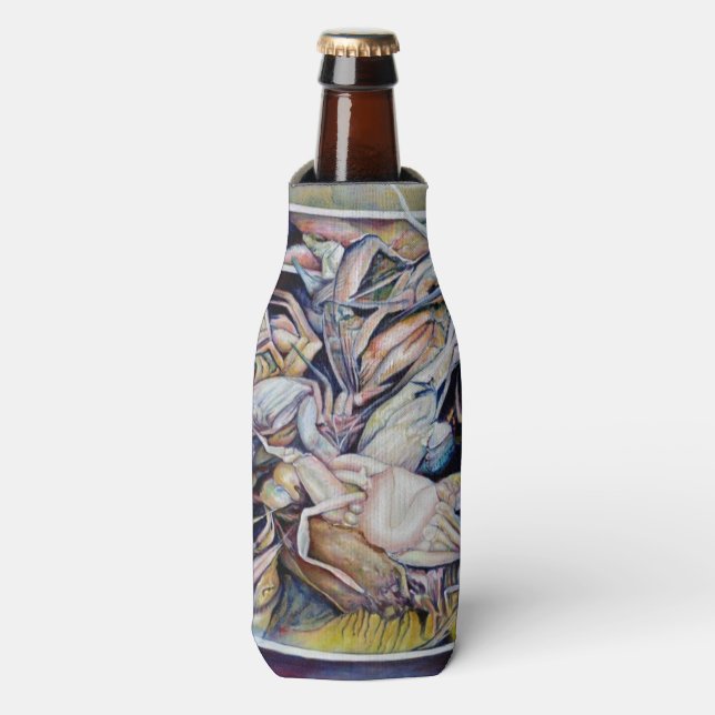 Think Outside the Box Bottle Cooler (Bottle Front)