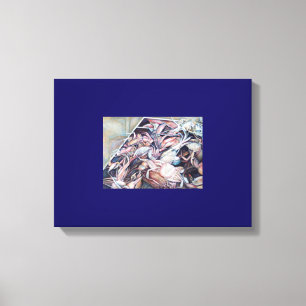 Think Outside The Box Canvas Print