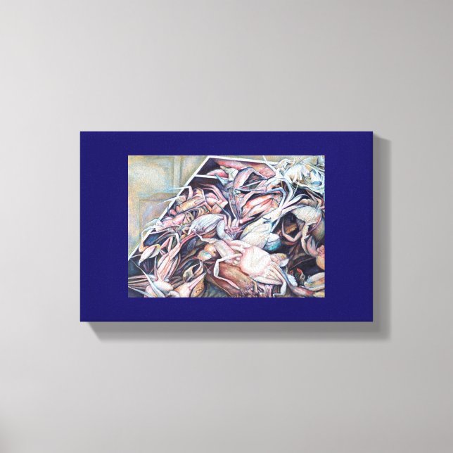 Think Outside The Box Canvas Print (Front)