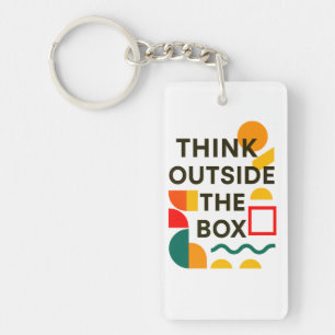 Think Outside the Box – Creative Key Ring