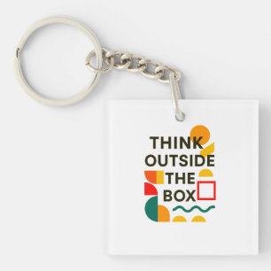 Think Outside the Box – Creative Key Ring