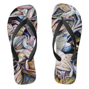 Think Outside the Box Flip Flops