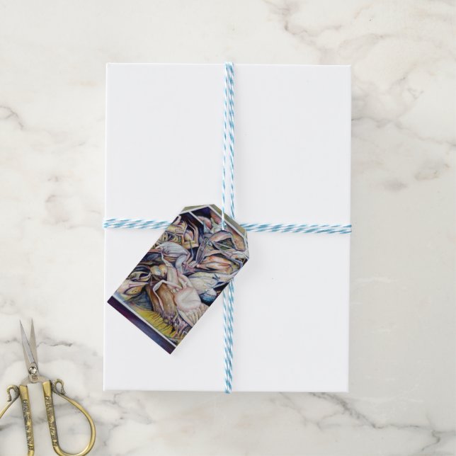 Think Outside the Box Gift Tags (With Twine)