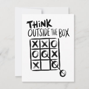 Think Outside The Box Holiday Card