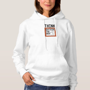 Think Outside The Box Inspirational Hoodie