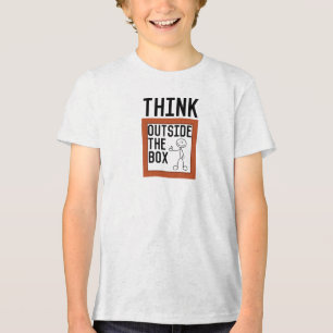 Think Outside The Box Inspirational Tri-Blend Shirt