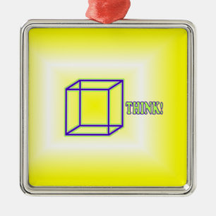 Think Outside the Box! Metal Tree Decoration