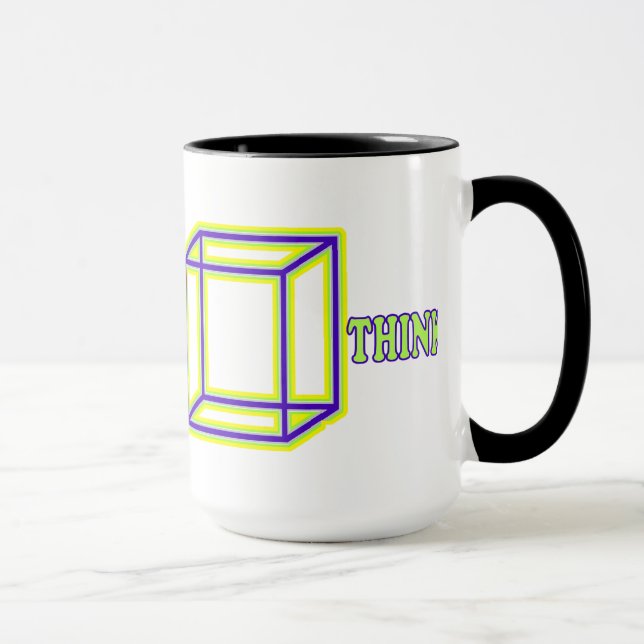 Think Outside the Box! Mug (Right)