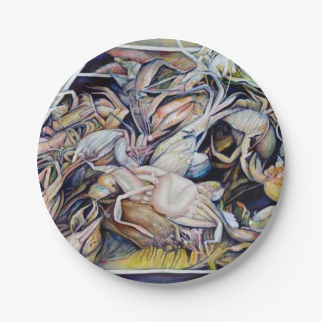 Think Outside the Box Paper Plate (Front)