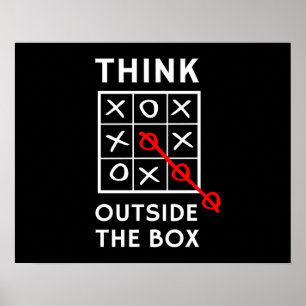Think Outside The Box Poster