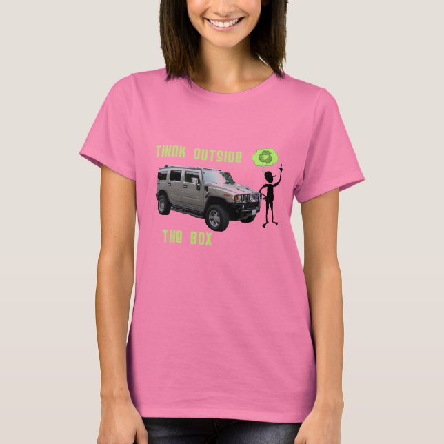 Think Outside the Box T-Shirt (Front)