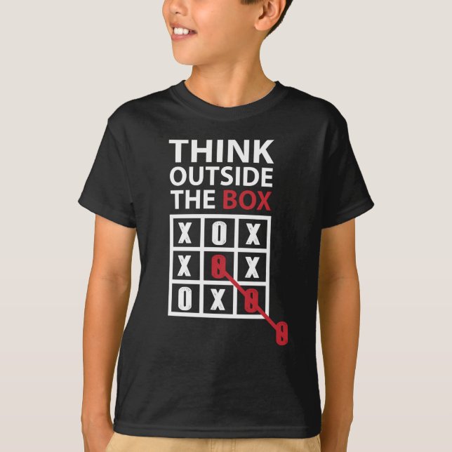 Think outside the box T-Shirt (Front)