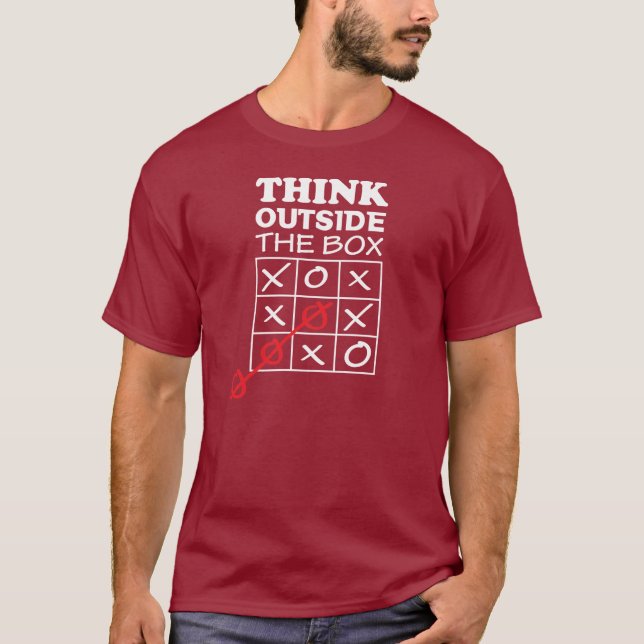 Think Outside the Box T-Shirt (Front)
