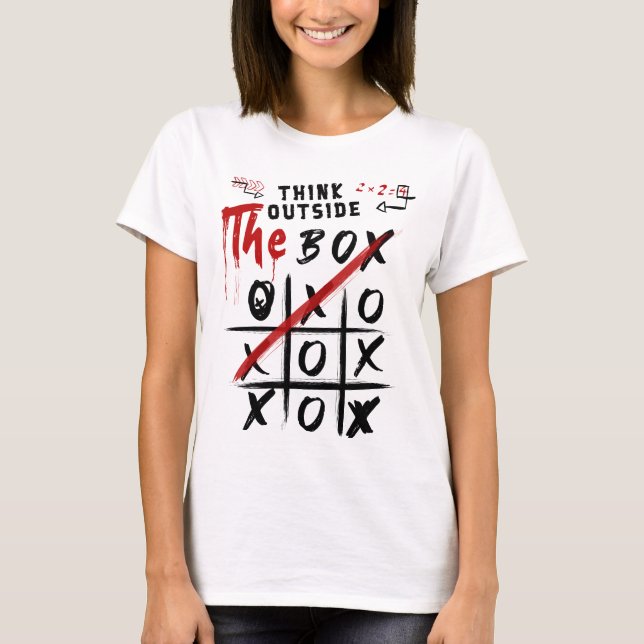 Think Outside The Box T-Shirt (Front)