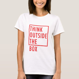 Think Outside the Box T-shirt Women's