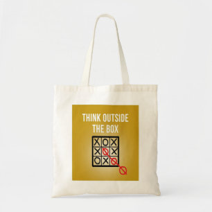Think Outside the Box Tote Bag