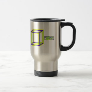 Think Outside the Box! Travel Mug
