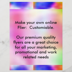 Think Pink - Support Cancer Research Flyer