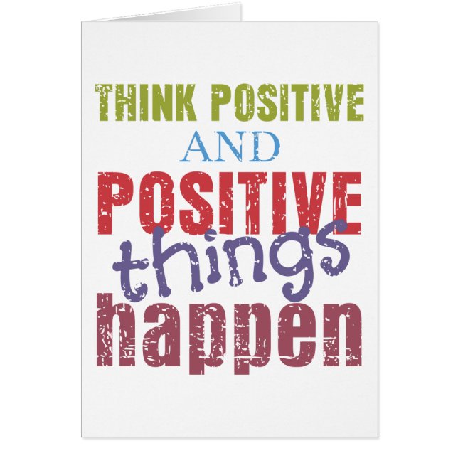 Think Positive (Front)