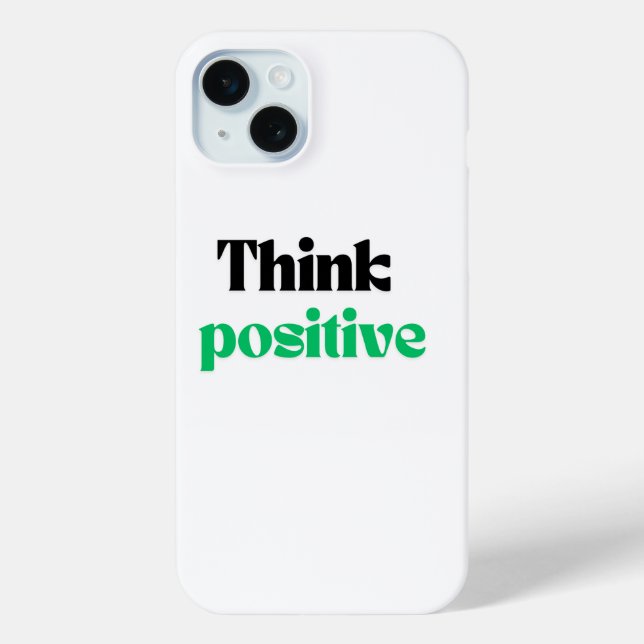 Think positive Case-Mate iPhone case (Back)