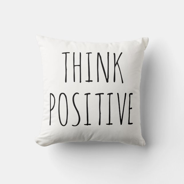 Think positive cushion (Front)