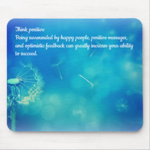 Think Positive Mouse Mat