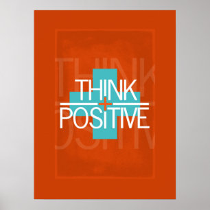 Think Positive Poster