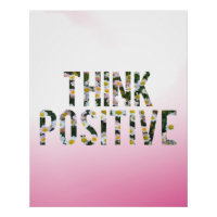 Think Positive Poster