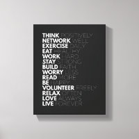 Think Positively | Motivational Poster