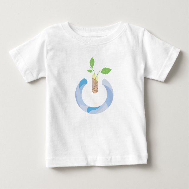 Think Power Baby T-Shirt (Front)