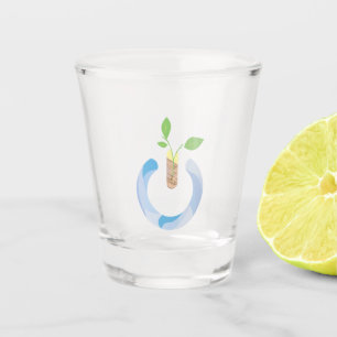 Think Power Shot Glass
