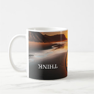 Think Recovery Slogan Sunrise Mug