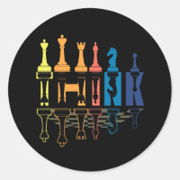 Think Retro Vintage Chess Pieces Player Coach Boar