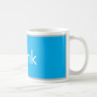 Think Skateboarding Coffee Mug