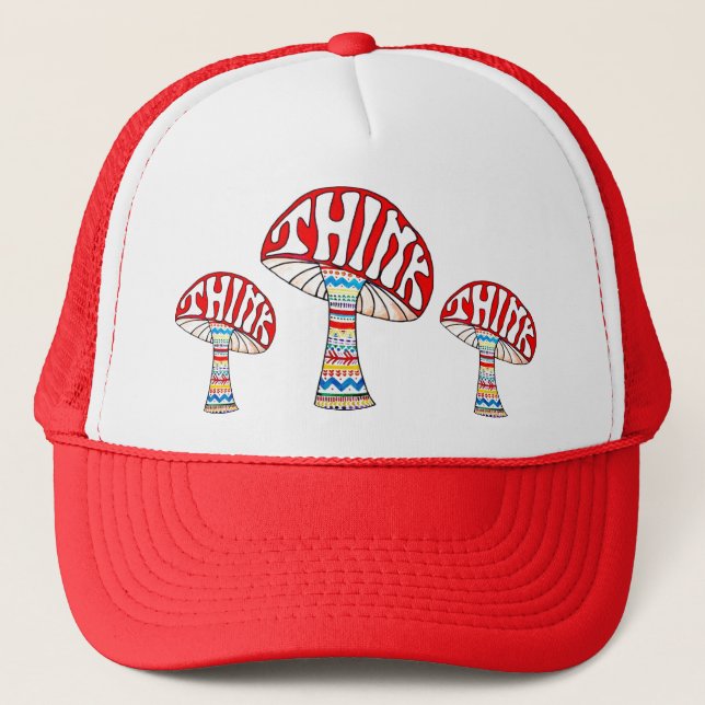 Think Trucker Hat (Front)