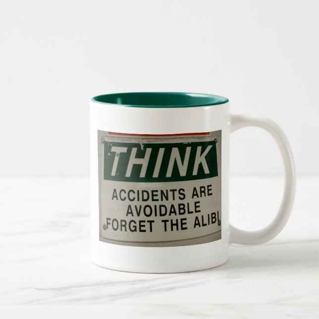 Think Two-Tone Coffee Mug (Right)